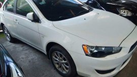 Selling White Mitsubishi Lancer ex 2014 Manual Gasoline in Manila