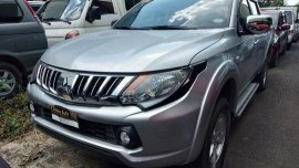 Selling Silver Mitsubishi Strada 2016 Manual Diesel at 37000 km 