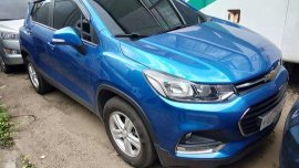 Blue Chevrolet Trax 2017 Automatic Gasoline for sale 