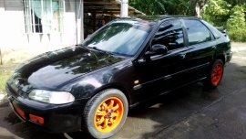 Selling Black Honda Civic 1994 Manual Gasoline in Naga 
