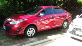 Sell Red 2019 Toyota Vios in Quezon City