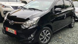 Black Toyota Wigo 2018 at 12000 km for sale 