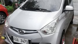 Selling Silver Hyundai Eon 2016 Hatchback at 55000 km 