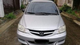 Silver Honda City 2007 for sale in Quezon City