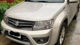 Silver Suzuki Grand Vitara 2014 Automatic Gasoline for sale 