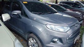 Grey Ford Ecosport 2018 Automatic Gasoline for sale 