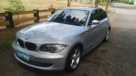 Silver Bmw 120D 2010 at 60000 km for sale