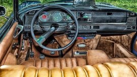 How automobile upholstery fitted and what is the Piñatex?