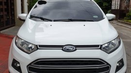 Selling White Ford Ecosport 2017 at 10000 km in Pasig 