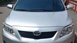 Silver Toyota Corolla Altis 2009 Automatic Gasoline for sale 