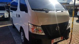 White Nissan Nv350 Urvan 2018 Manual Diesel for sale 