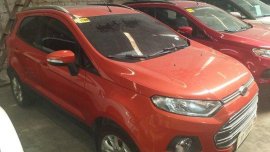 Orange Ford Ecosport 2017 for sale 