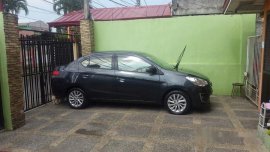 Sell Black 2015 Mitsubishi Mirage G4 at 45000 km