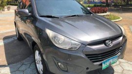 Grey Hyundai Tucson 2010 Automatic Diesel for sale 