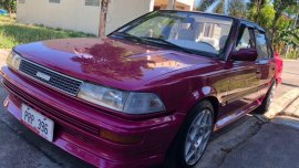 Red Toyota Corolla 1990 for sale in Mabalacat