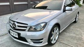 Silver Mercedes-Benz C-Class 2014 for sale in Parañaque 