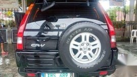 Second-hand Black Honda Cr-V 2004 in Manila