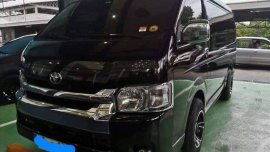 Black Toyota Hiace 2015 at 56182 km for sale 