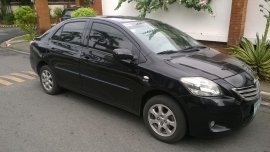 Black 2012 Toyota Vios 1.3E for sale in Paranaque