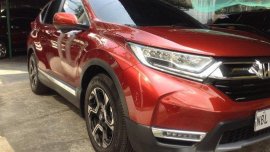 Selling Red Honda Cr-V 2018 Automatic Diesel at 12200 in Manila