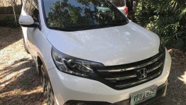 White Honda Cr-V 2013 for sale in Cebu