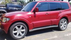 Sell Red 2006 Mitsubishi Pajero Automatic Diesel at 55000 km 
