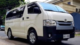 White Toyota Hiace 2019 at 9743 km for sale