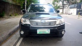 Black Subaru Forester 2011 Automatic Gasoline for sale 