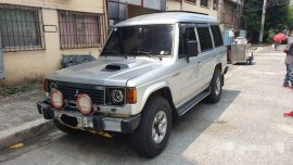 Silver Mitsubishi Pajero 1989 for sale in Manila 