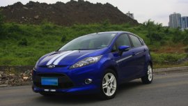 Blue 2012 Ford Fiesta at 30000 km for sale 