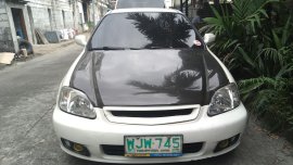 White 1999 Honda Civic at 135000 km for sale 