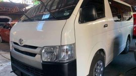 Sell White 2018 Toyota Hiace in Quezon City 