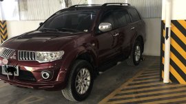Red 2012 Mitsubishi Montero Sport for sale in Quezon City 