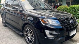 Selling Black Ford Explorer 2017 Automatic Gasoline 