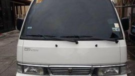 White Nissan Urvan 2013 for sale in Las Pinas 