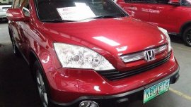 Selling Red Honda Cr-V 2009 Automatic Gasoline at 77615 km 
