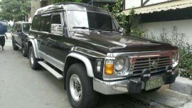 Selling Black Nissan Patrol 1996 Manual Diesel at 140000 km 