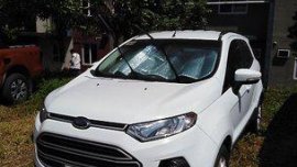 White Ford Ecosport 2016 at 9000 km for sale