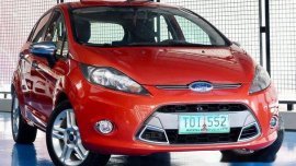 Selling Red Ford Fiesta 2011 Automatic Gasoline in Manila
