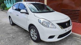 White Nissan Almera 2014 Automatic Gasoline for sale 