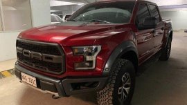 Selling Red Ford F-150 2018 Automatic Gasoline at 7000 km