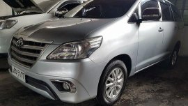Silver Toyota Innova 2015 for sale in Quezon City