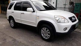 White Honda Cr-V 2006 Manual Gasoline for sale  