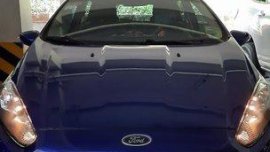 Selling Blue Ford Fiesta 2014 at 66000 km
