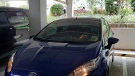 Selling Blue Ford Fiesta 2015 at 66000 km 