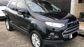 Black Ford Ecosport 2016 Automatic Gasoline for sale 
