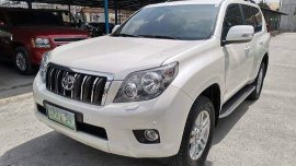 White Toyota Land cruiser prado 2010 at 60000 km for sale