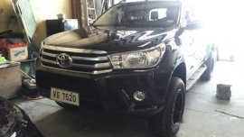 Black Toyota Hilux 2016 for sale in Makati