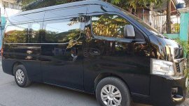 Black Nissan Nv350 Urvan 2018 for sale in Caloocan 