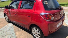 Red Mitsubishi Mirage 2016 for sale in Talisay